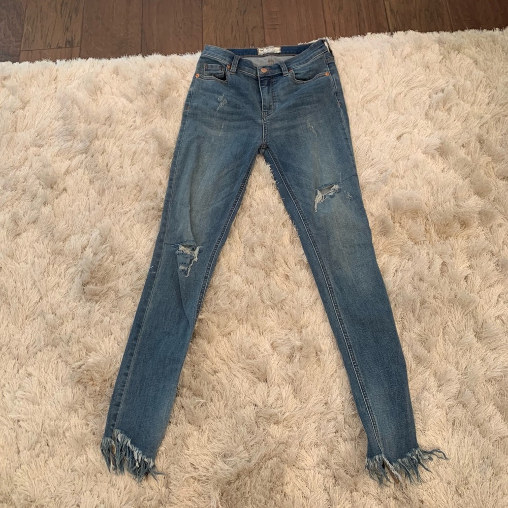 Great Heights frayed skinny jeans